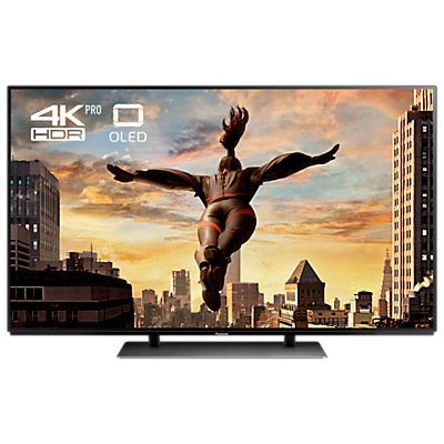 Panasonic 55EZ952B OLED HDR 4K Ultra HD Smart TV, 55 with Freeview Play & Super Slim Design, Black, UHD Premium